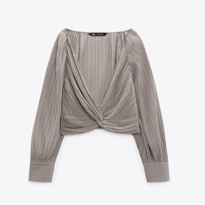 Zara Knotted Women's Top